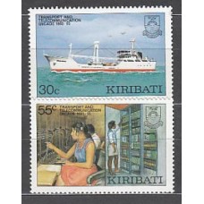 Kiribati - Correo Yvert 166/7 ** Mnh Barco