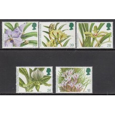 Gran Bretaña - Correo 1993 Yvert 1665/9 ** Mnh Flores