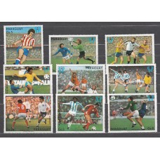 Paraguay - Correo 1979 Yvert 1682/8+A.873/4 ** Mnh Deportes. Fútbol