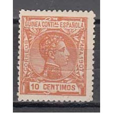 Guinea Sueltos 1907 Edifil 48 * Mh