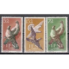 Ifni Correo 1957 Edifil 135/7 ** Mnh