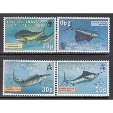 Oceano Indico - Correo Yvert 169/72 ** Mnh  Fauna marina