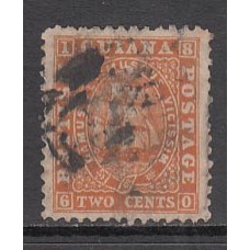Guayana Britanica - Correo Yvert 16 usado