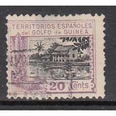 Guinea Sueltos 1924 Edifil 170 usado