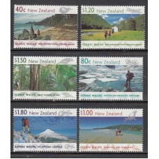 Nueva Zelanda - Correo 1999 Yvert 1715/20 ** Mnh Paisajes