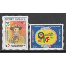 Bangladesh - Correo 1982 Yvert 172/3 ** Mnh  Scoutismo
