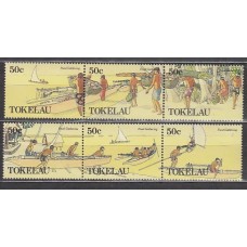 Tokelau - Correo Yvert 172/7 ** Mnh Barcos