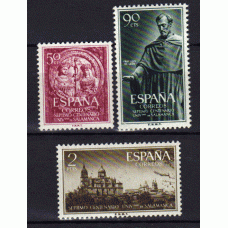 España II Centenario Correo 1953 Edifil 1126/8 * Mh