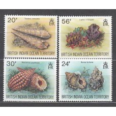 Oceano Indico - Correo Yvert 173/6 ** Mnh  Fauna conchas