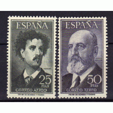 España II Centenario Correo 1955 Edifil 1164/5 * Mh