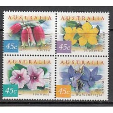 Australia - Correo 1999 Yvert 1737/40 ** Mnh Flores