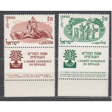 Israel - Correo 1960 Yvert 174/5 ** Mnh  Refugiados