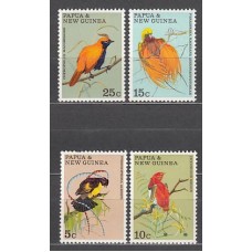 Papua y Nueva Guinea - Correo Yvert 174/7 ** Mnh Fauna. Aves