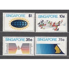 Singapur - Correo Yvert 174/7 ** Mnh  Aviación