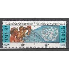 Venezuela - Correo 1995 Yvert 1752/3 ** Mnh Naciones Unidas