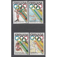 Grenada - Correo 1989 Yvert 1763/6 (*) Mng Olimpiadas de Seul