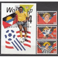 Antigua Correo Yvert 1767/9+Hb 297 ** Mnh Deportes fútbol