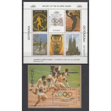 Guayana Britanica - Correo Yvert 1769FA/FCC+H.14 ** Mnh Deportes. Olimpiadas
