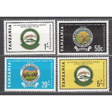 Tanzania - Correo Yvert 177/80 ** Mnh