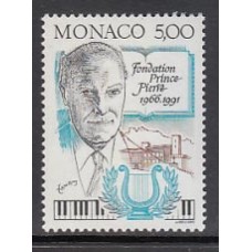 Monaco - Correo 1991 Yvert 1777 ** Mnh   Fundación principe Pierre