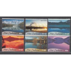 Nueva Zelanda - Correo 2000 Yvert 1777/82 ** Mnh Paisajes