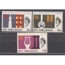 Santa Helena - Correo Yvert 178/80 ** Mnh  UNESCO