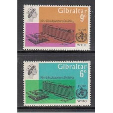 Gibraltar - Correo 1966 Yvert 178/9 ** Mnh