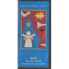 Australia - Correo 1999 Yvert 1783 Carnet ** Mnh Navidad