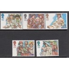 Gran Bretaña - Correo 1994 Yvert 1784/8 ** Mnh Navidad