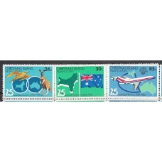 Christmas - Correo Yvert 179/81 ** Mnh Fauna