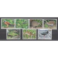 Nueva Zelanda - Correo 2000 Yvert 1792/8 ** Mnh Fauna. Aves