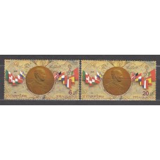 Tailandia - Correo Yvert 1797/8 ** Mnh  Medallas