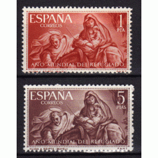 España II Centenario Correo 1961 Edifil 1326/7 * Mh