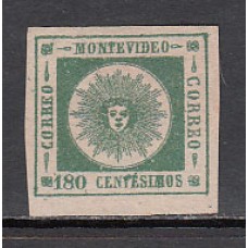 Uruguay - Correo 1860-62 Yvert 17 (*) Mng