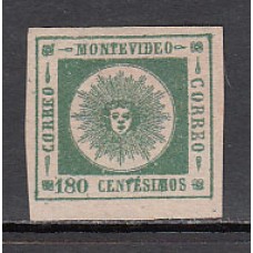 Uruguay - Correo 1860-62 Yvert 17 (*) Mng