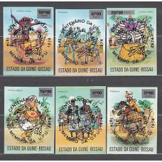 Guinea Bissau - Correo Yvert 18/20+A.6/8 Sin dentar ** Mnh  UPU