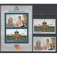 Niue - Correo Yvert 180/1+H 1 ** Mnh