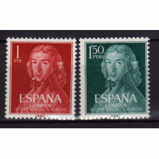 España II Centenario Correo 1961 Edifil 1328/9 * Mh