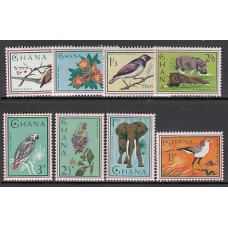 Ghana - Correo 1965 Yvert 181/8 ** Mnh  Fauna