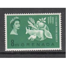Grenada - Correo 1963 Yvert 181 ** Mnh Campaña contra el hambre