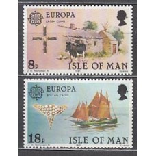 Man - Correo 1981 Yvert 182/3 ** Mnh Europa