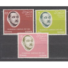 Sudan - Correo Yvert 183/5 ** Mnh  Mubarak Zaroug