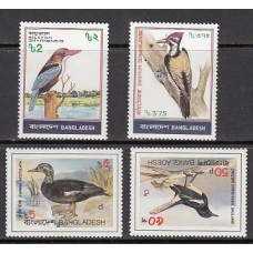 Bangladesh - Correo 1983 Yvert 183/6 ** Mnh  Fauna aves