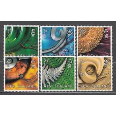 Nueva Zelanda - Correo 2001 Yvert 1830/5 ** Mnh Arte