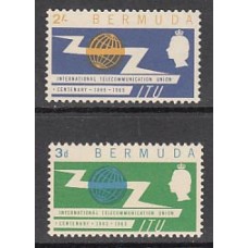 Bermudas - Correo Yvert 184/5 ** Mnh UIT