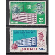 Brunei - Correo Yvert 184/5 ** Mnh  Interpol