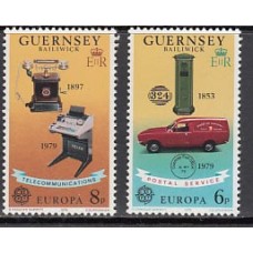 Guernsey - Correo 1979 Yvert 184/5 ** Mnh Europa