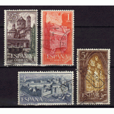 España II Centenario Correo 1963 Edifil 1494/7 usado