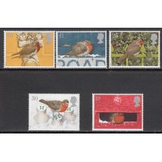 Gran Bretaña - Correo 1995 Yvert 1842/6 ** Mnh Navidad