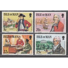 Man - Correo 1981 Yvert 185/8 ** Mnh Mark Wilks